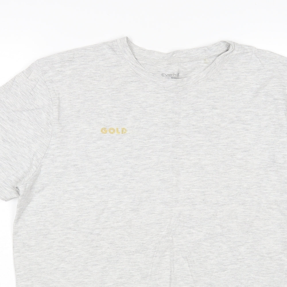 everhill Mens Grey    T-Shirt Size L