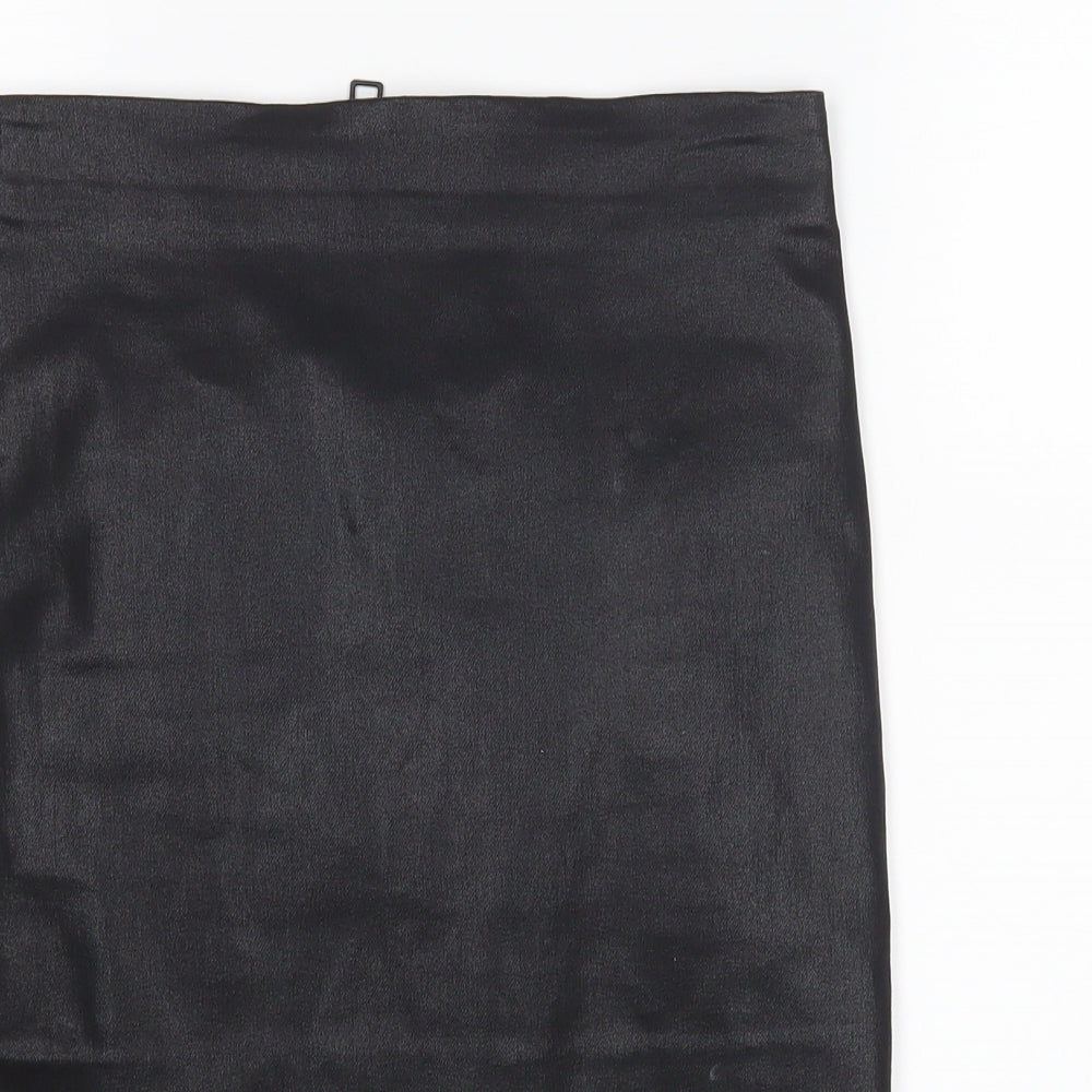 All Saints Womens Black   Straight & Pencil Skirt Size 8