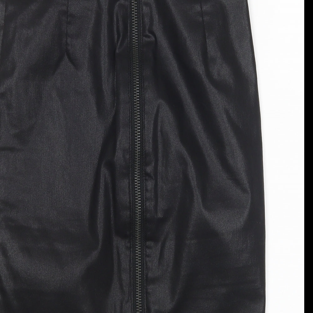 All Saints Womens Black   Straight & Pencil Skirt Size 8