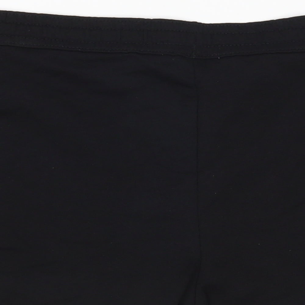Papaya Womens Black   Sweat Shorts Size 16