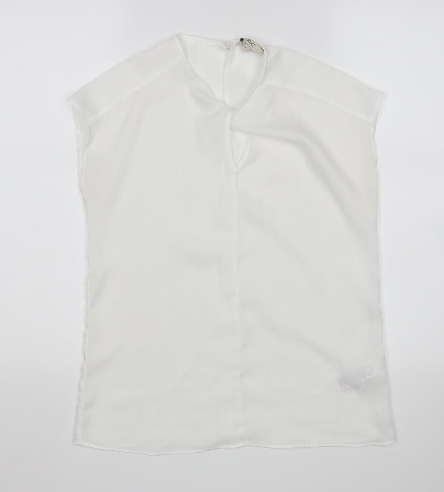 NEXT Womens White   Basic Blouse Size 6