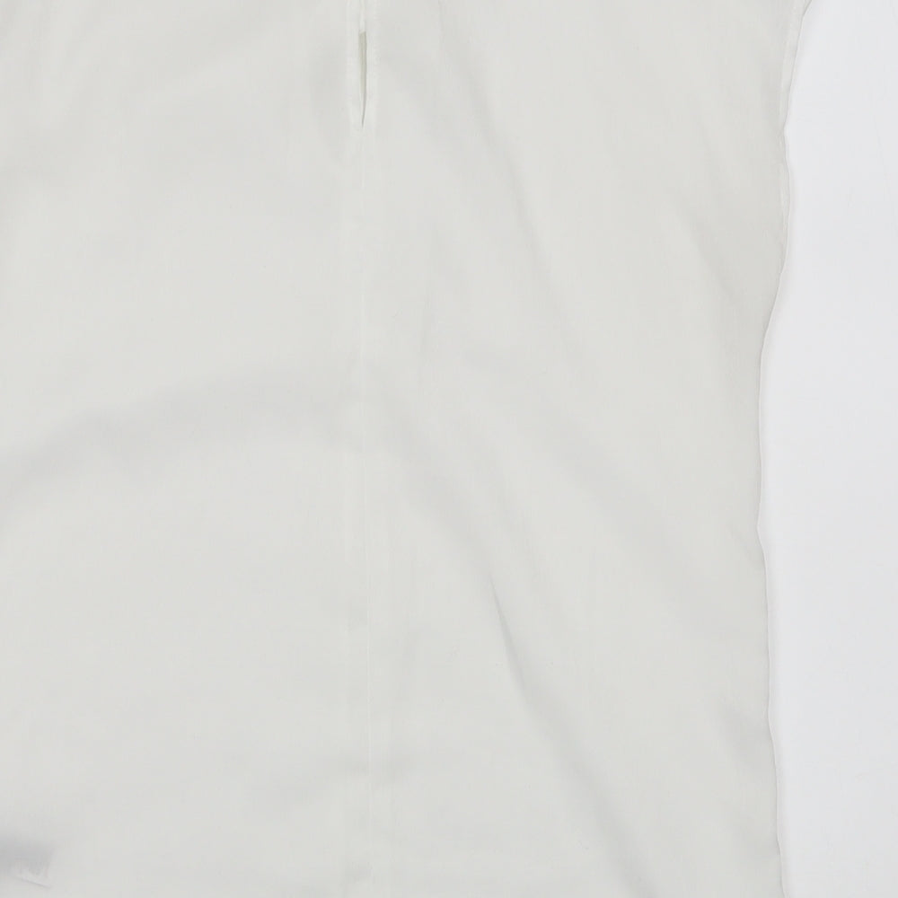 NEXT Womens White   Basic Blouse Size 6