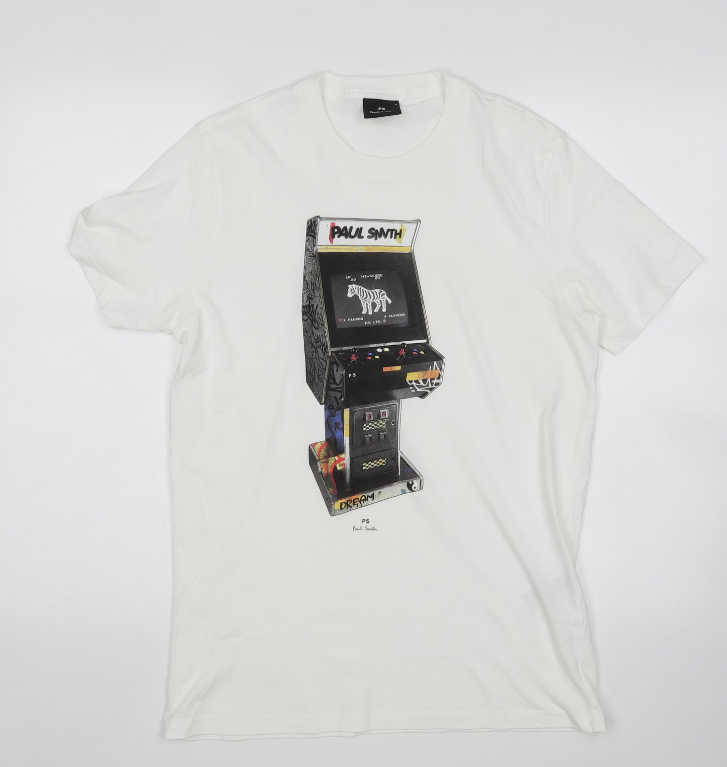 Paul Smith Mens White    T-Shirt Size M