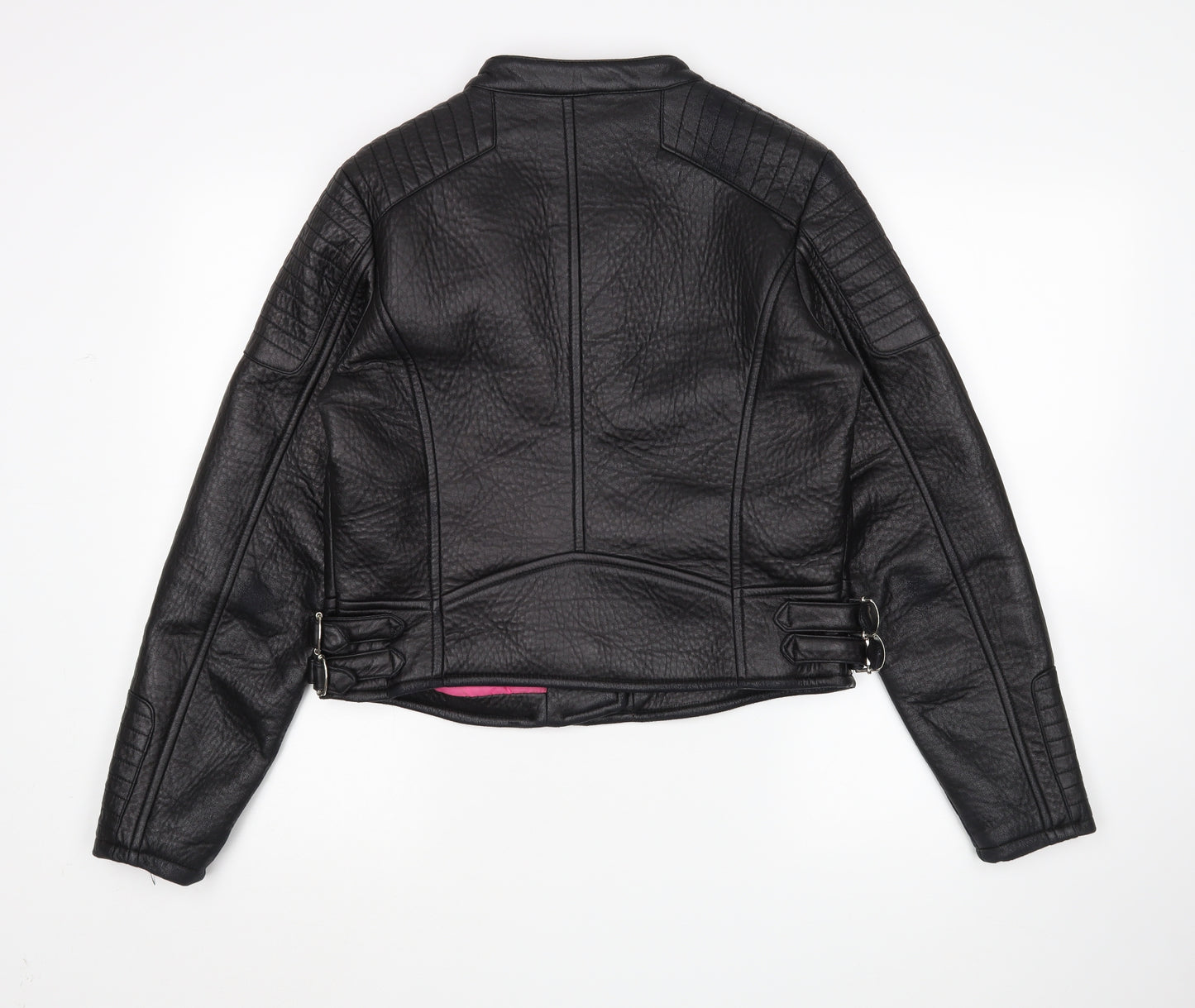 Atmosphere Womens Black   Biker Jacket Size 14