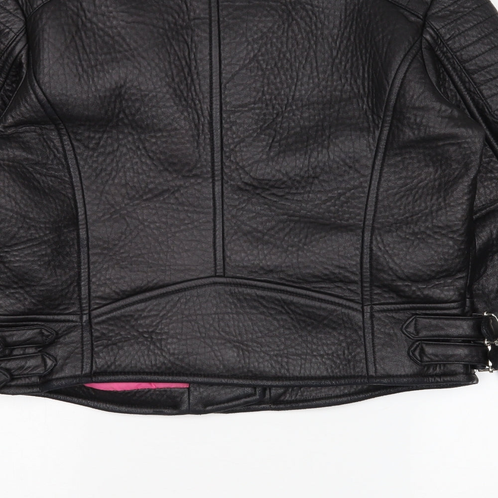 Atmosphere Womens Black   Biker Jacket Size 14