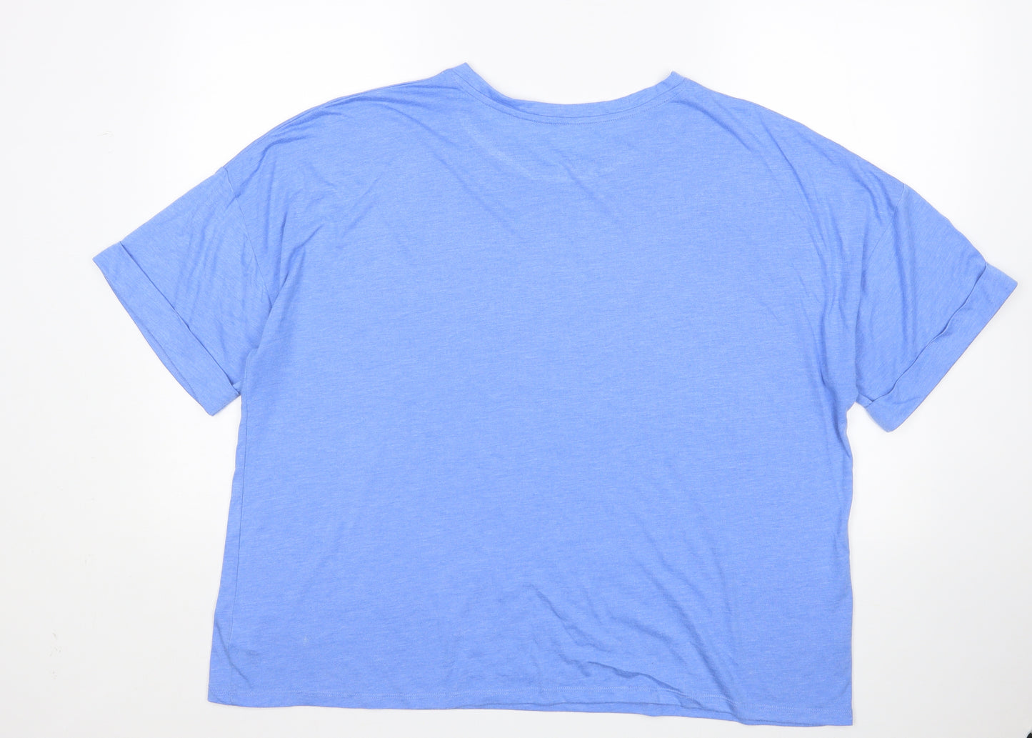 F&F Womens Blue   Basic T-Shirt Size 22
