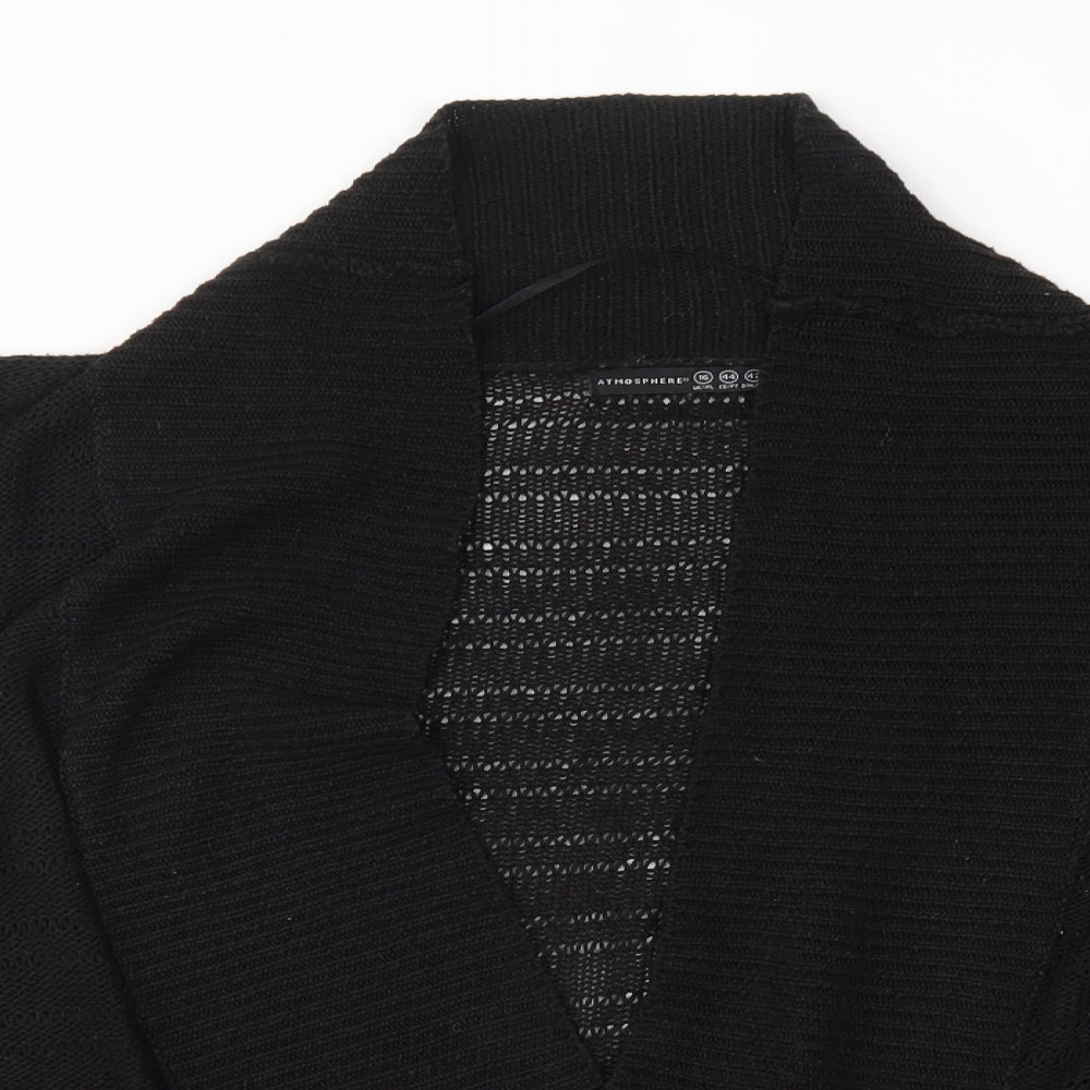 Atmosphere Womens Black   Cardigan Jumper Size 16