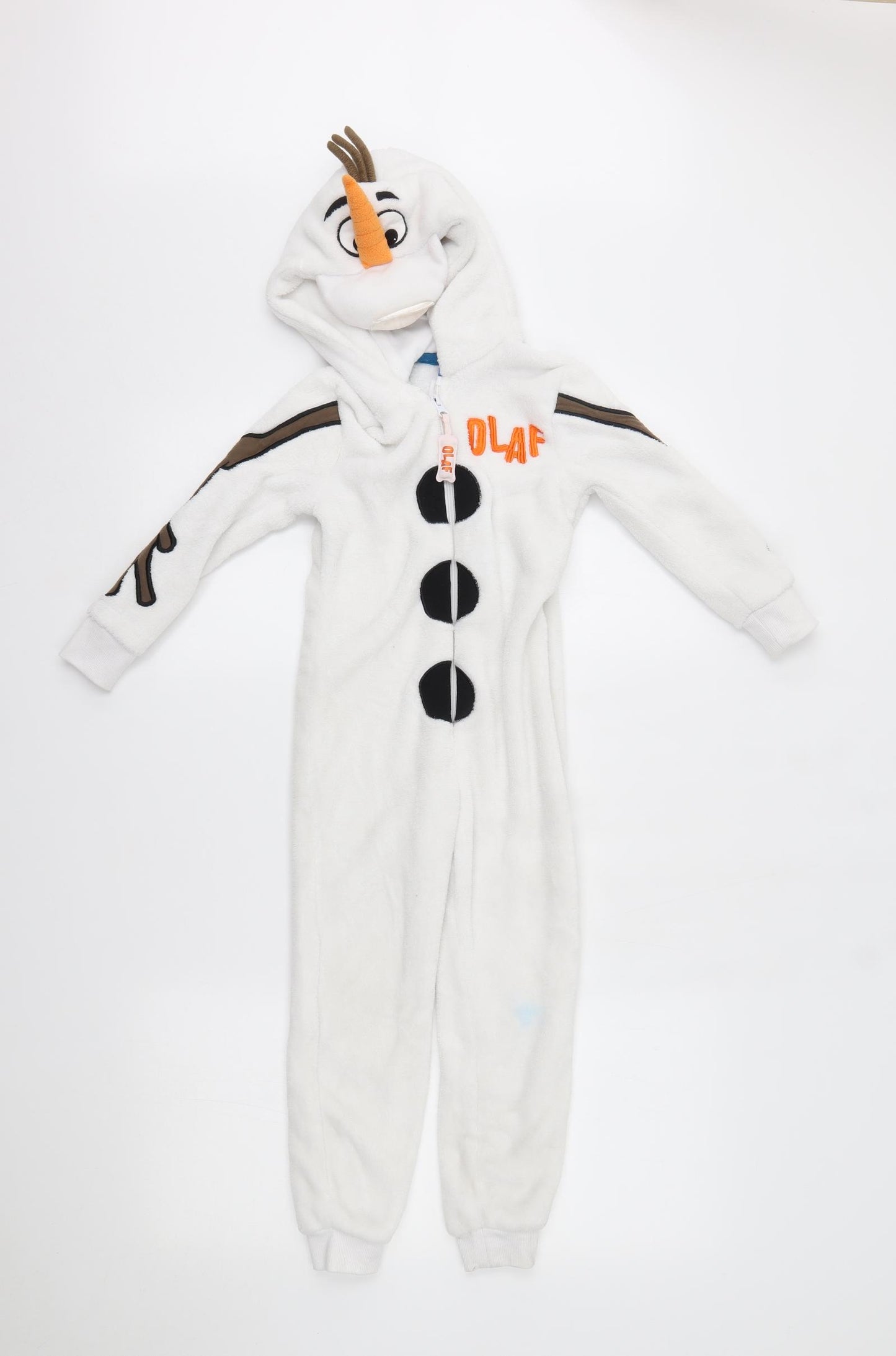 F&F Boys White    One Piece Size 5-6 Years  - disney, frozen, olaf