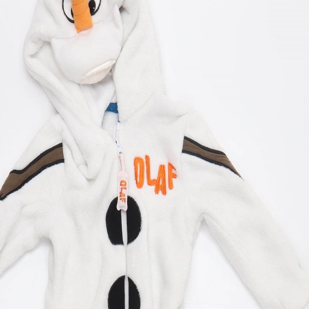 F&F Boys White    One Piece Size 5-6 Years  - disney, frozen, olaf