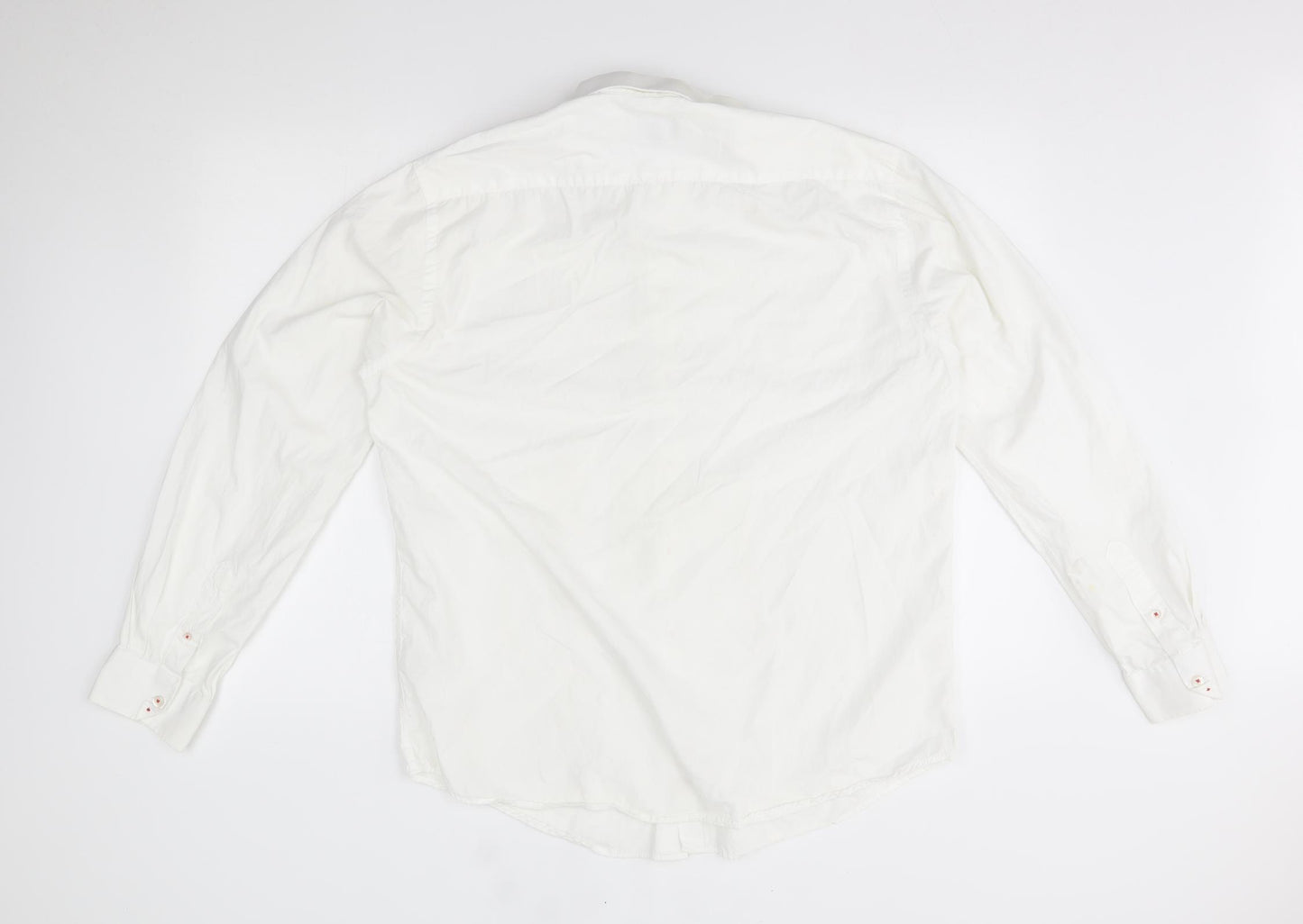 Peter Werth Mens White    Dress Shirt Size 16.5