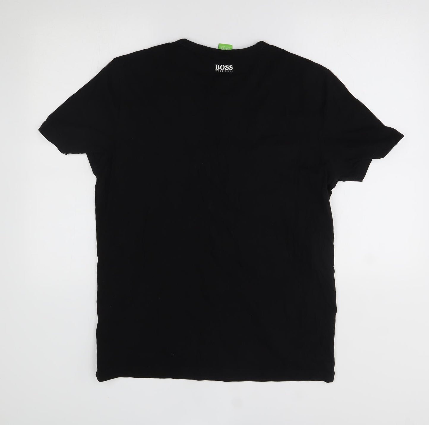 HUGO BOSS Mens Black    T-Shirt Size XL