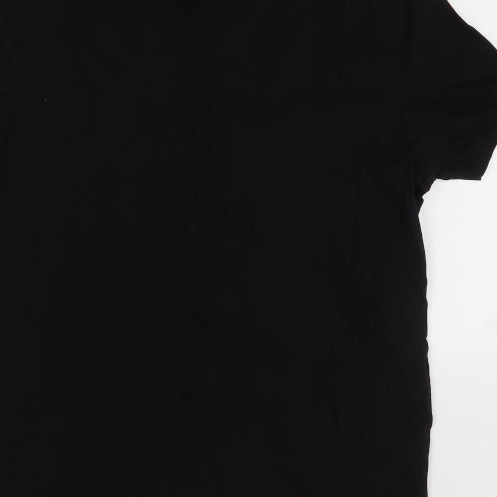 HUGO BOSS Mens Black    T-Shirt Size XL
