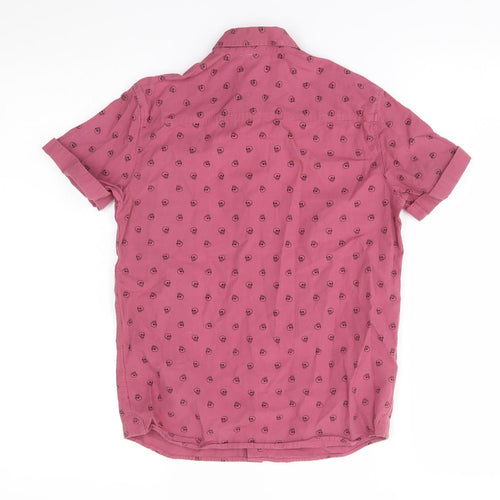 River Island Boys Pink Polka Dot  Basic Button-Up Size 10 Years