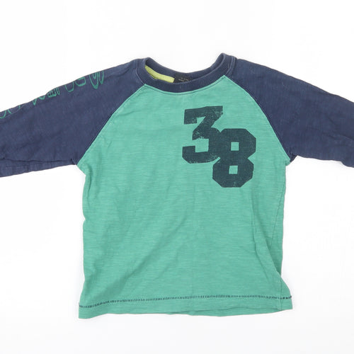 NEXT Boys Green   Basic T-Shirt Size 2-3 Years