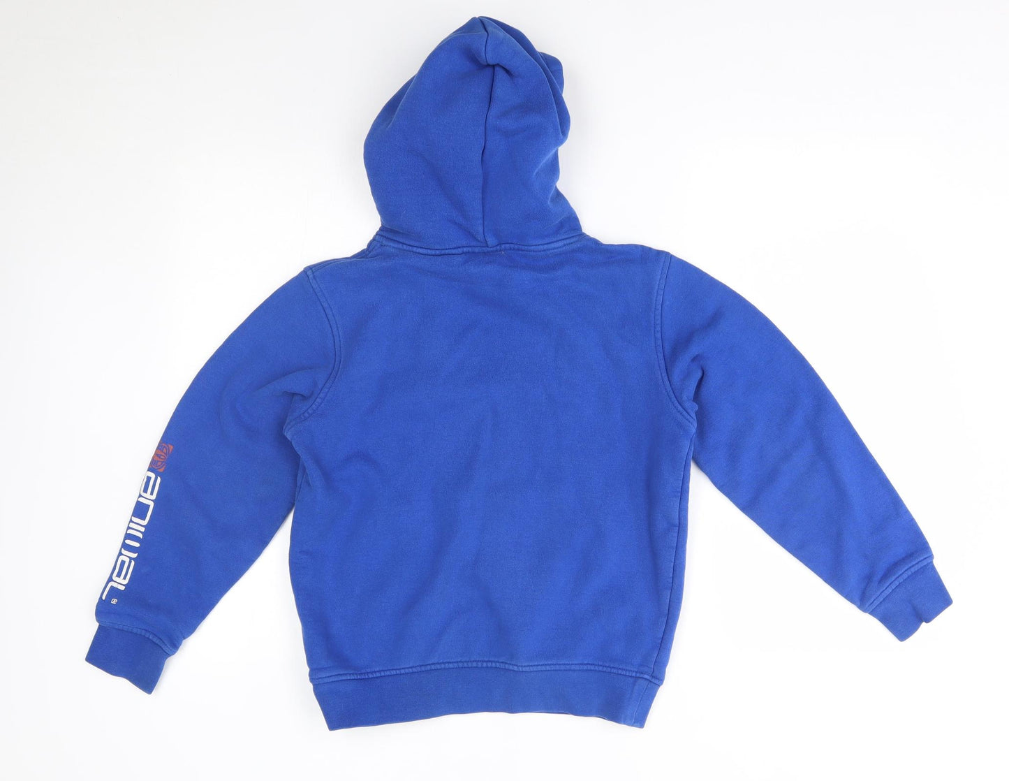 Animal Boys Blue   Pullover Hoodie Size 11-12 Years