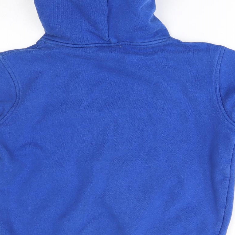 Animal Boys Blue   Pullover Hoodie Size 11-12 Years