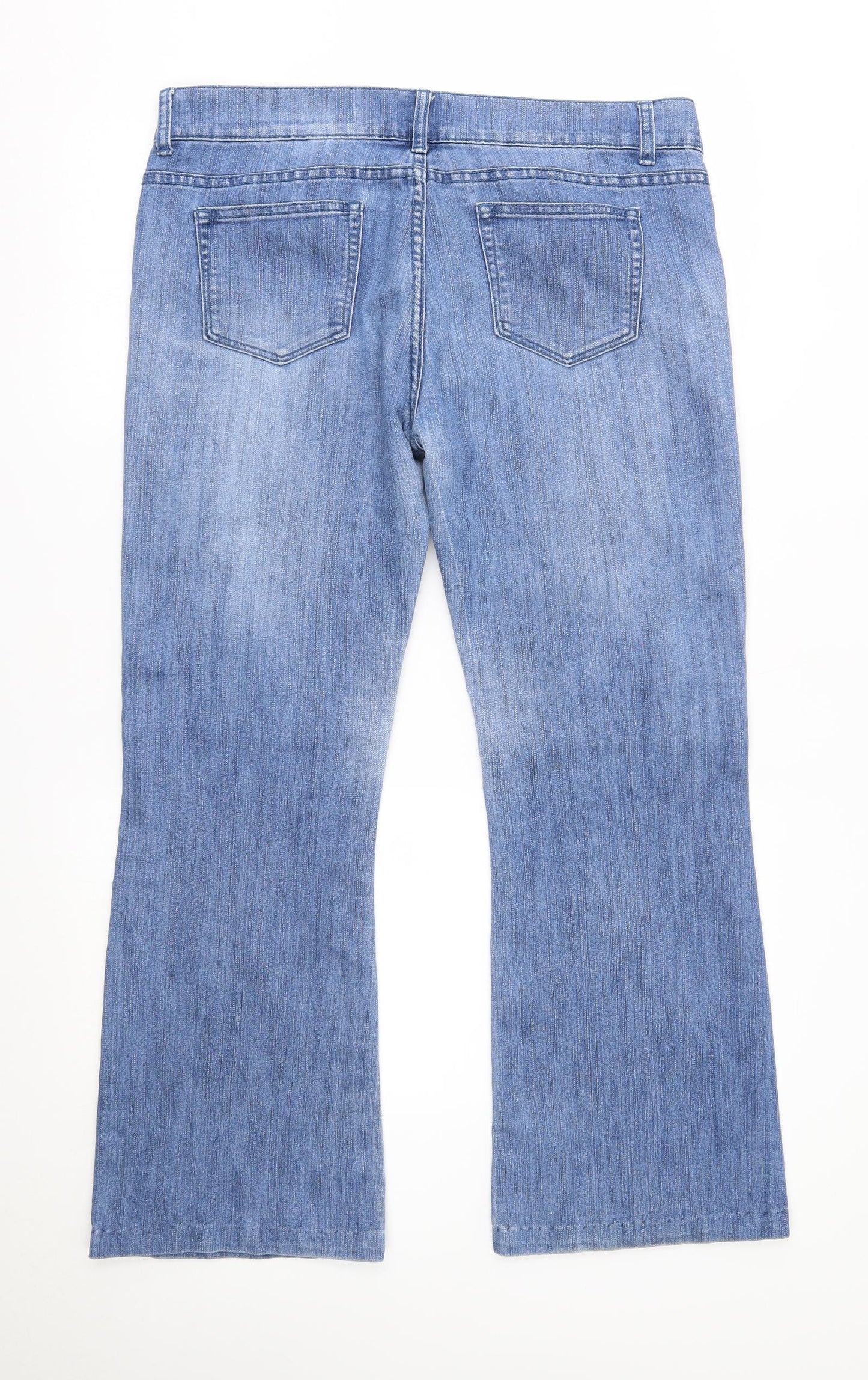 Your style Womens Blue   Bootcut Jeans Size 16 L28 in
