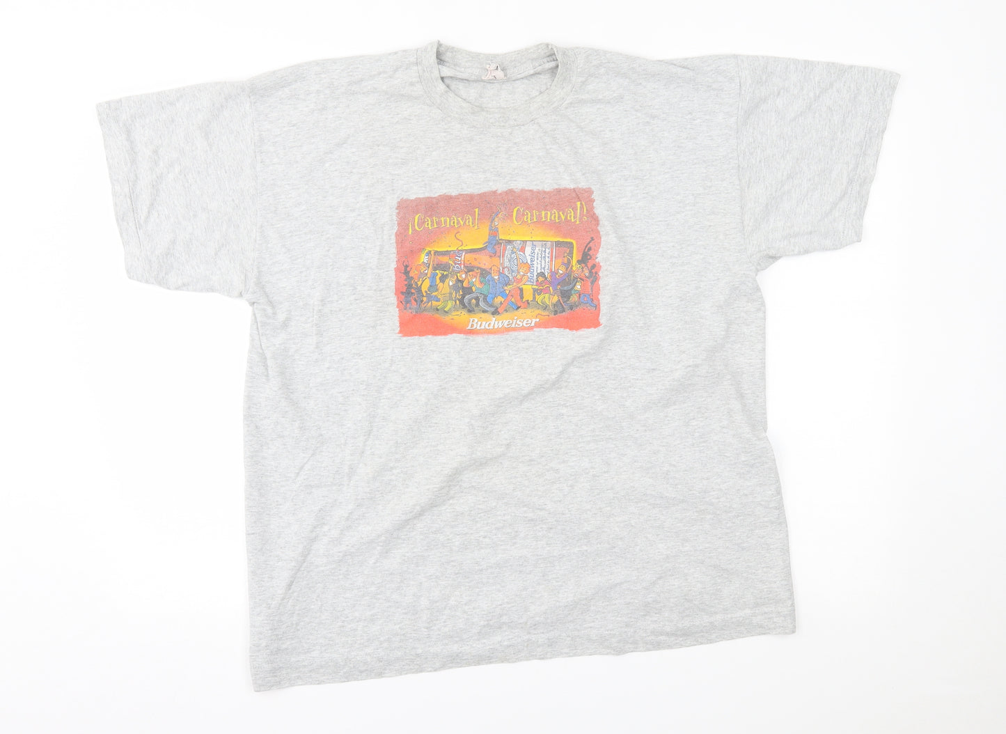 Screen Stars Mens Grey    T-Shirt One Size