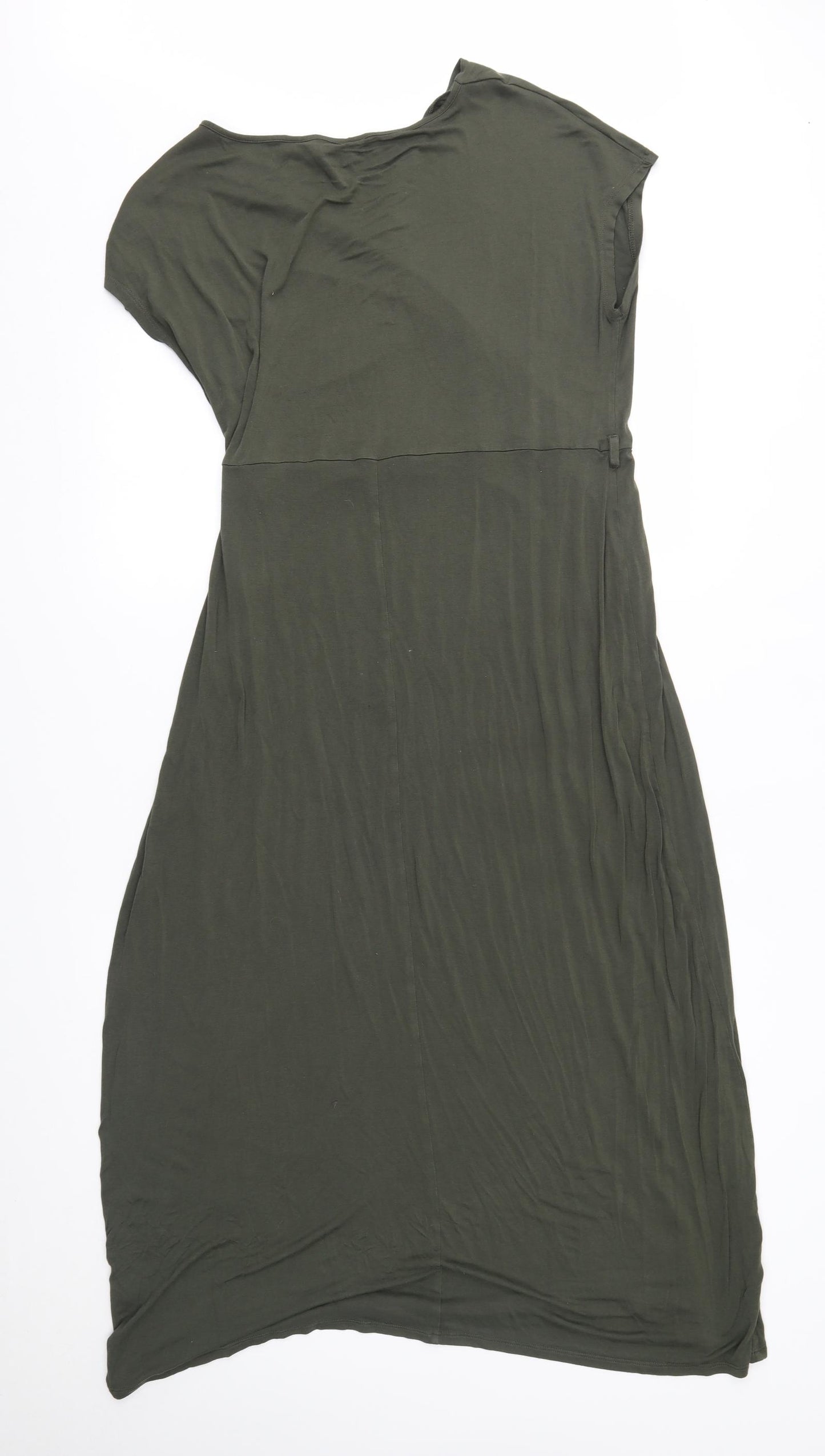 Dorothy Perkins Womens Green   Wrap Dress  Size 16
