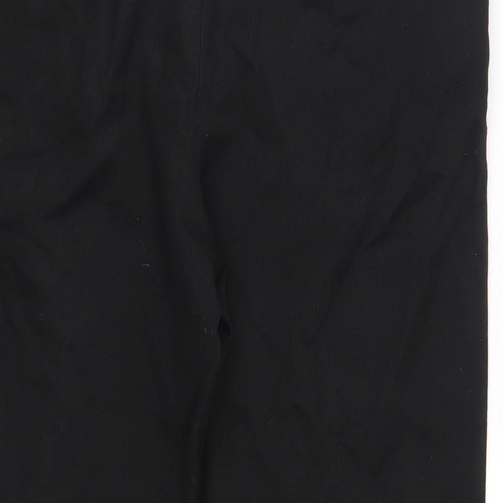 F&F Boys Black   Chino Trousers Size 13-14 Years