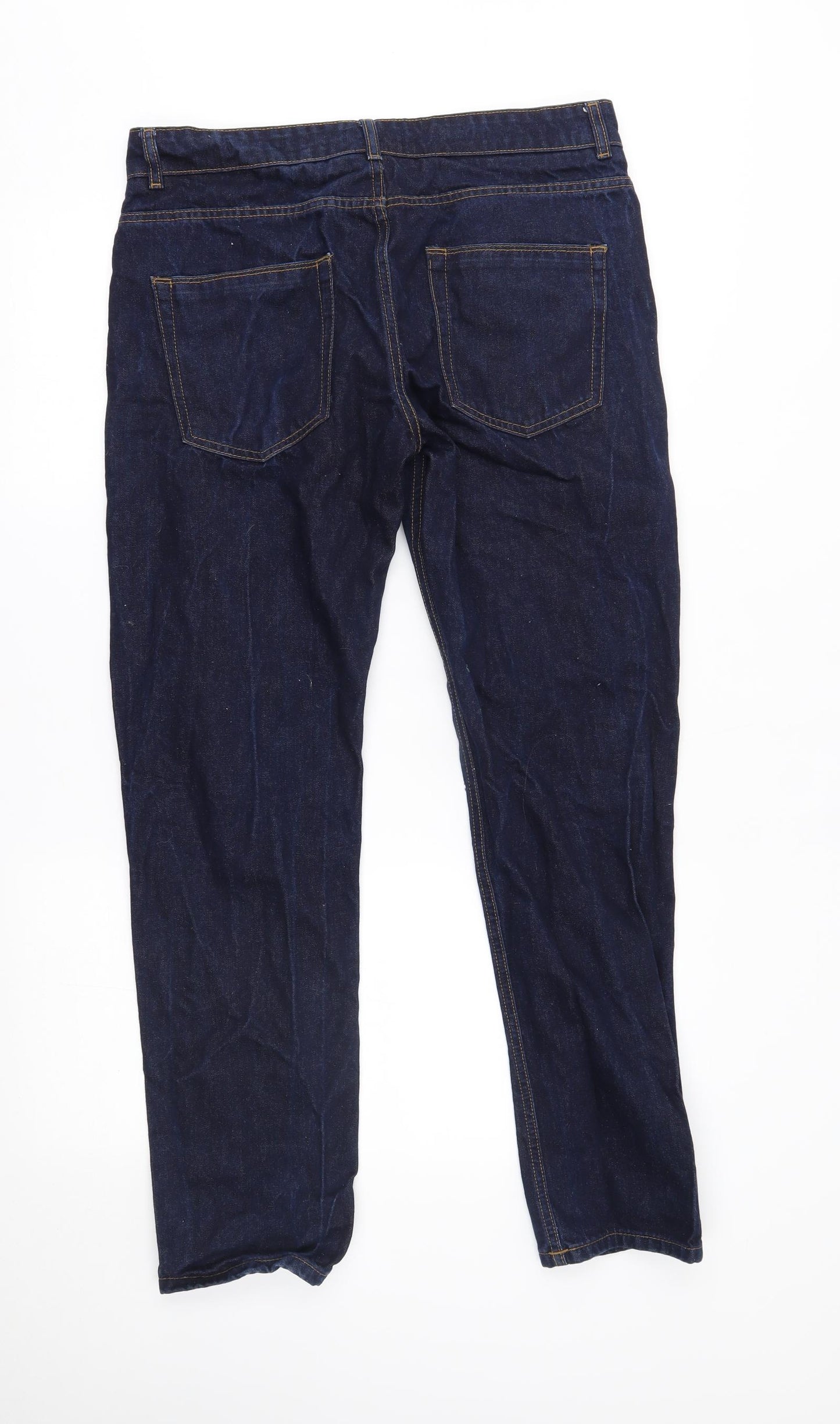 Easy Mens Blue   Straight Jeans Size 34 L29 in