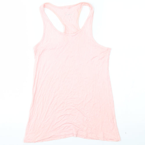 Workout Womens Pink   Basic Tank Size 8
