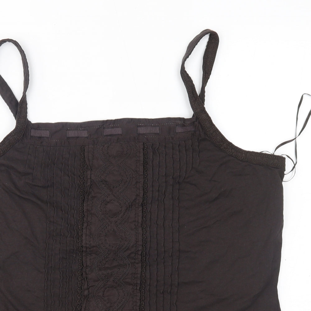 Monsoon Womens Brown   Basic Blouse Size 20