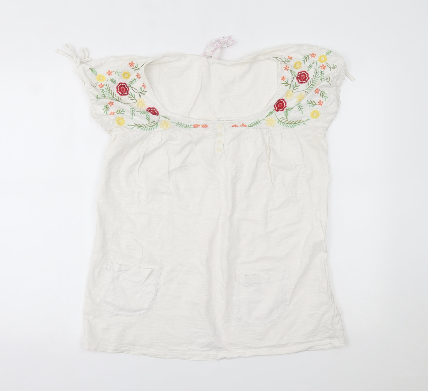 NEXT Womens White   Basic Blouse Size 12