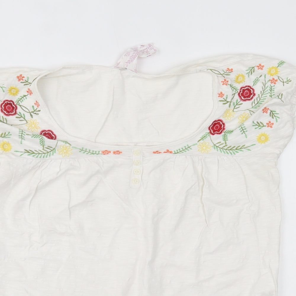 NEXT Womens White   Basic Blouse Size 12