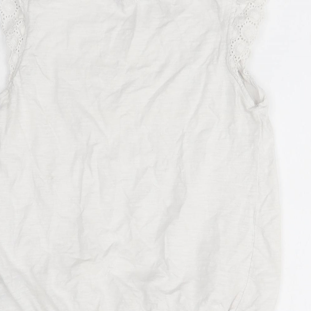 George Girls White   Basic Blouse Size 8-9 Years