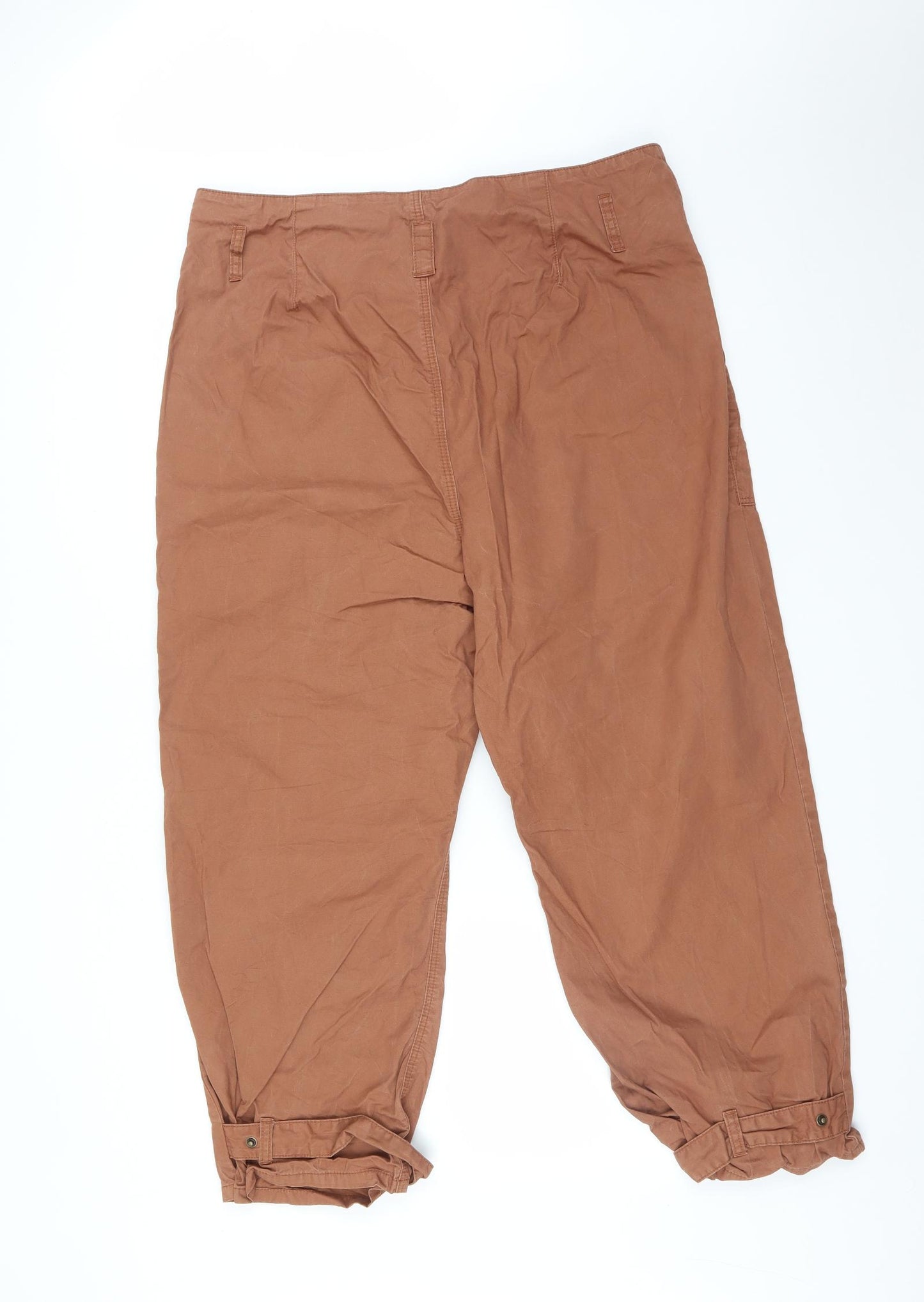 George Womens Brown   Trousers  Size 18 L26 in