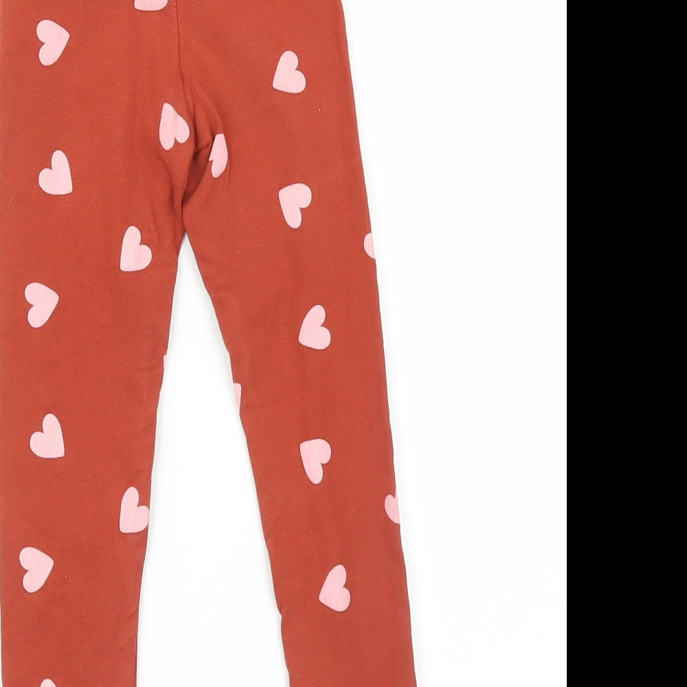 H&M Girls Multicoloured Geometric  Jegging Trousers Size 3-4 Years