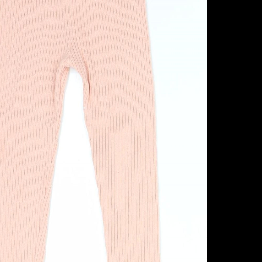 NEXT Girls Pink   Jegging Trousers Size 3-4 Years