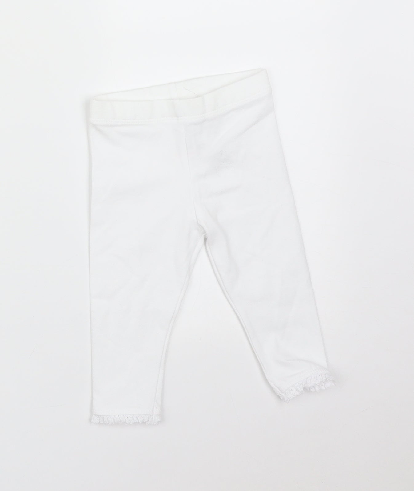 NEXT Girls White    Leggings Size 6-9 Months