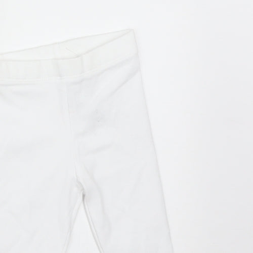 NEXT Girls White    Leggings Size 6-9 Months