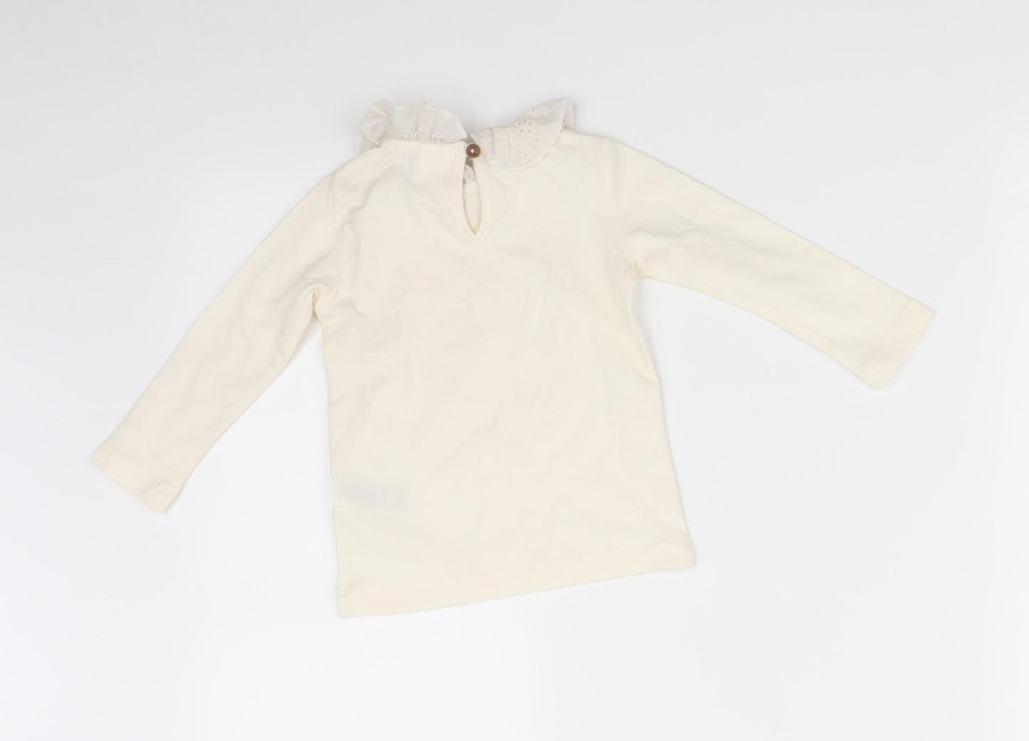 HEMA Girls Orange   Basic T-Shirt Size 6-9 Months