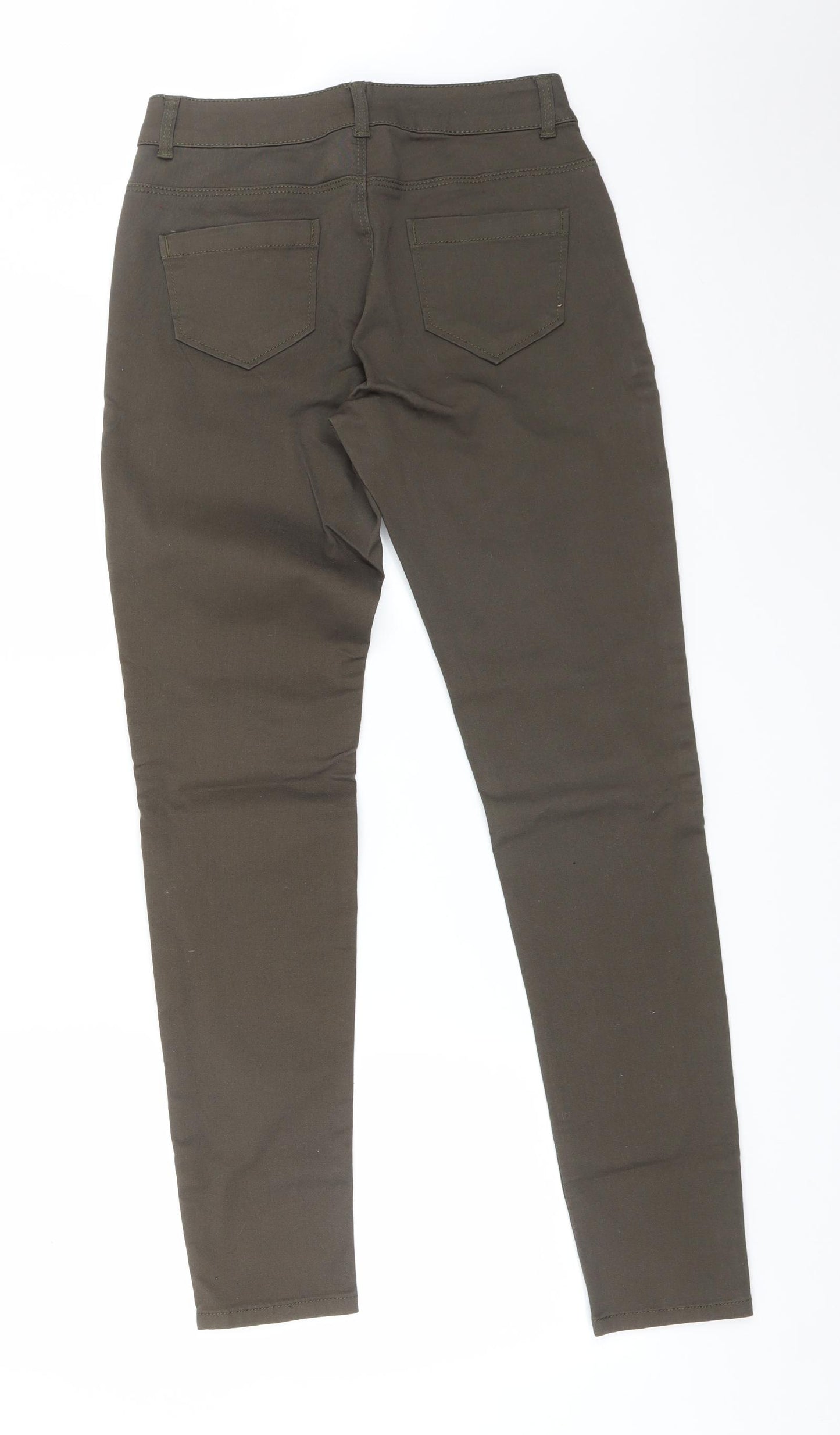 M&S Womens Green   Jegging Jeans Size 10 L30 in