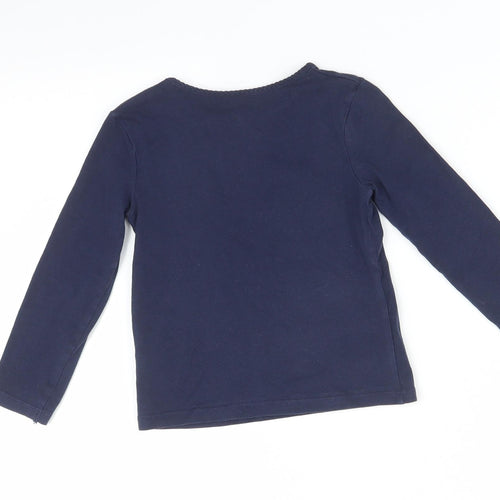 H&M Girls Blue   Basic T-Shirt Size 2-3 Years