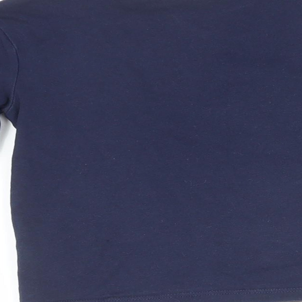 H&M Girls Blue   Basic T-Shirt Size 2-3 Years
