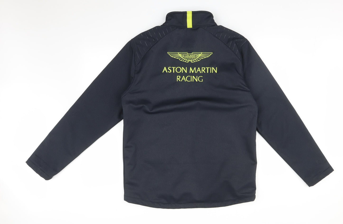Aston Martin Mens Blue   Overcoat Coat Size L