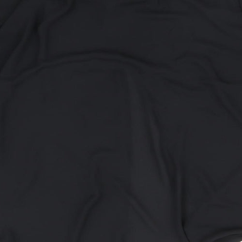 H&M Womens Black   Basic Button-Up Size M