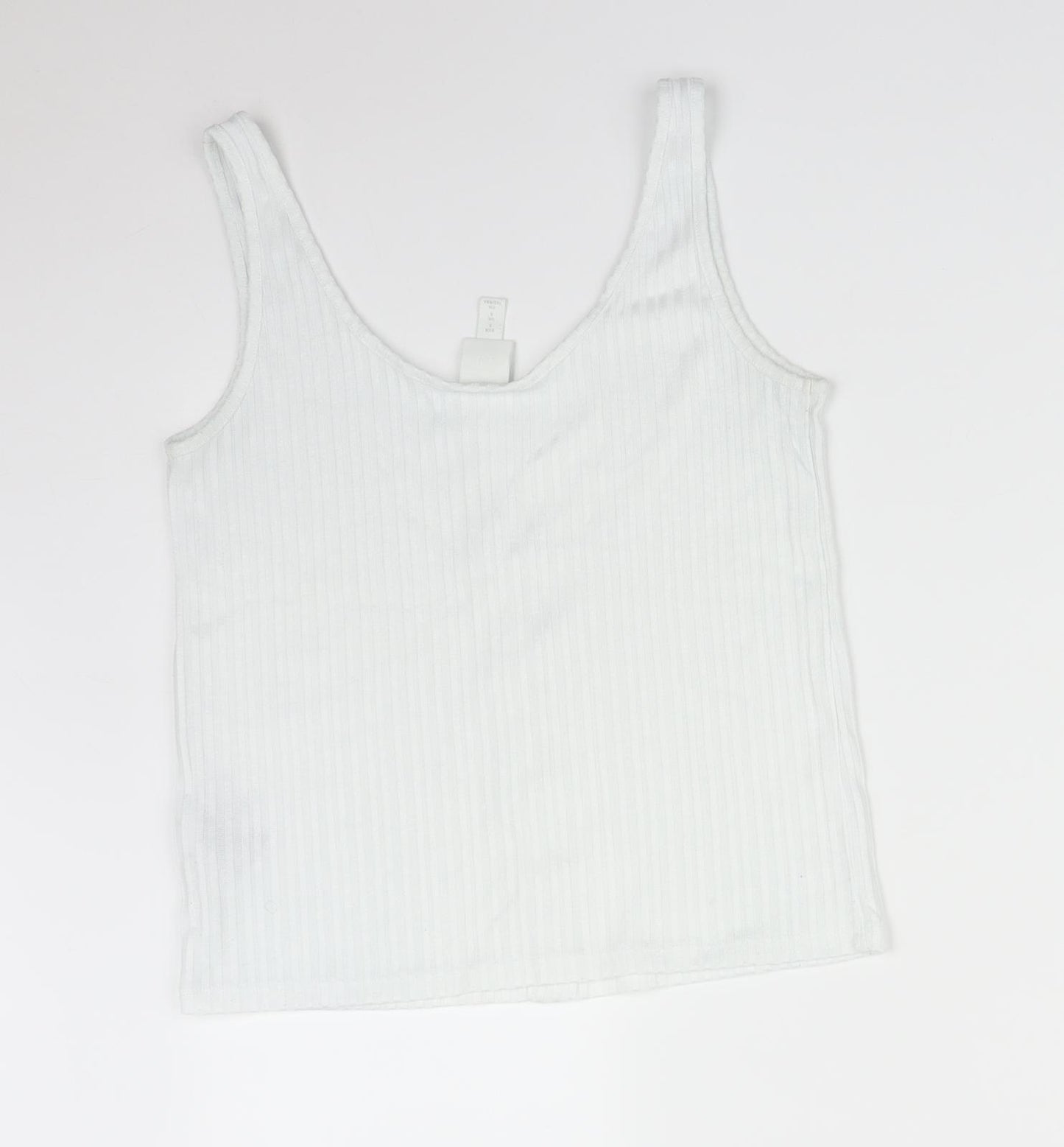 H&M Womens White   Basic T-Shirt Size S