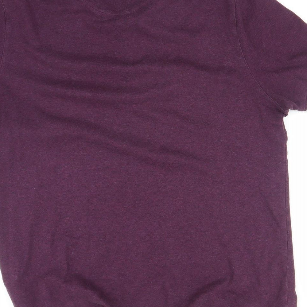Michael Kors Mens Purple    Polo Size M