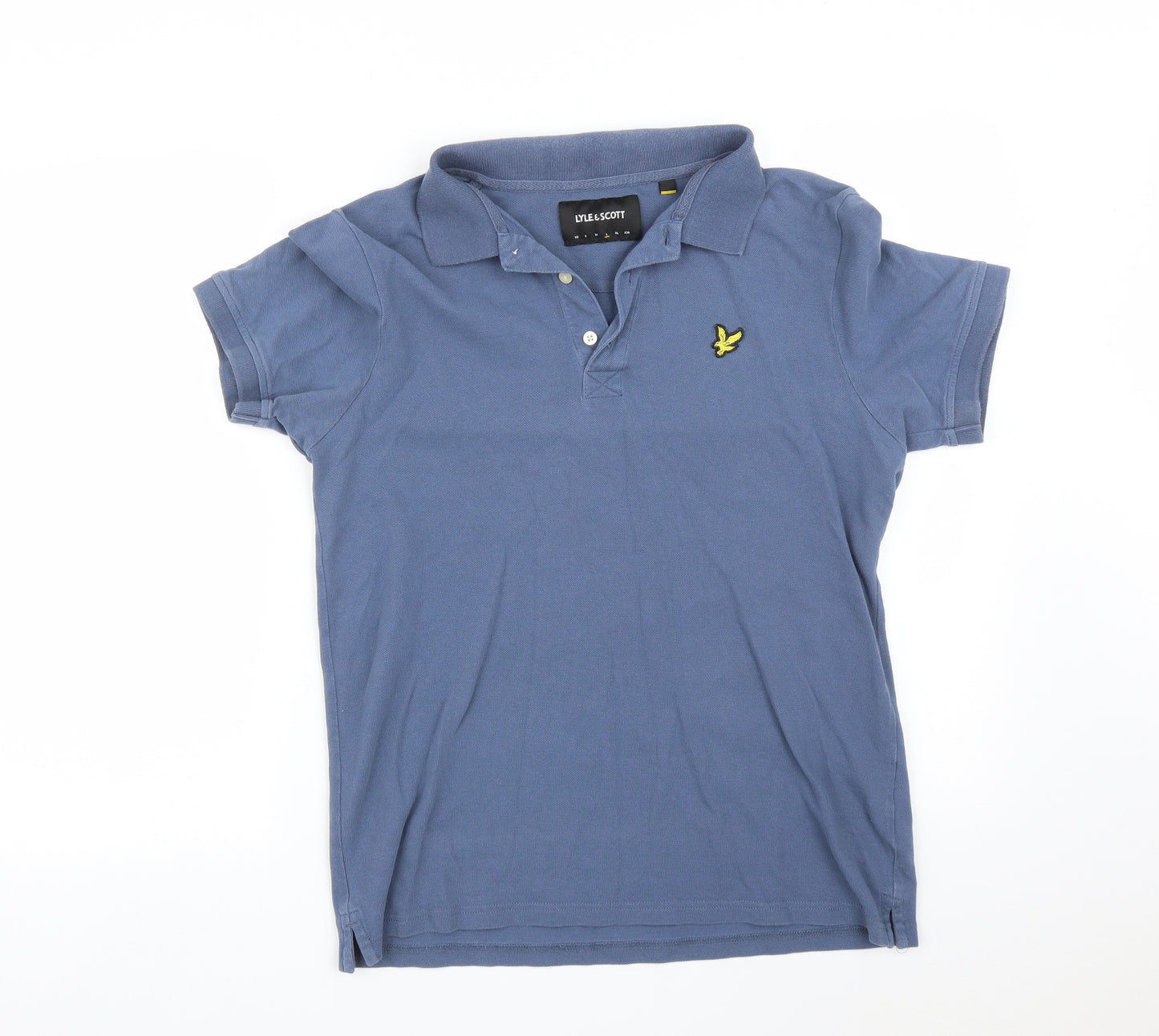 Lyle & Scott Mens Blue    Polo Size L