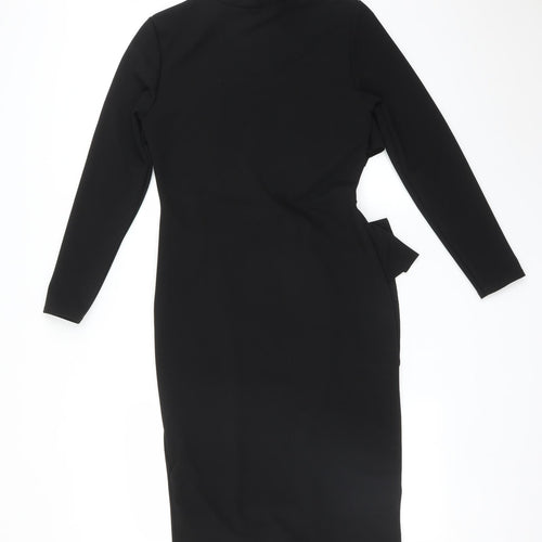 Boohoo Womens Black   Bodycon  Size 14