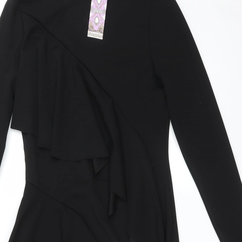 Boohoo Womens Black   Bodycon  Size 14