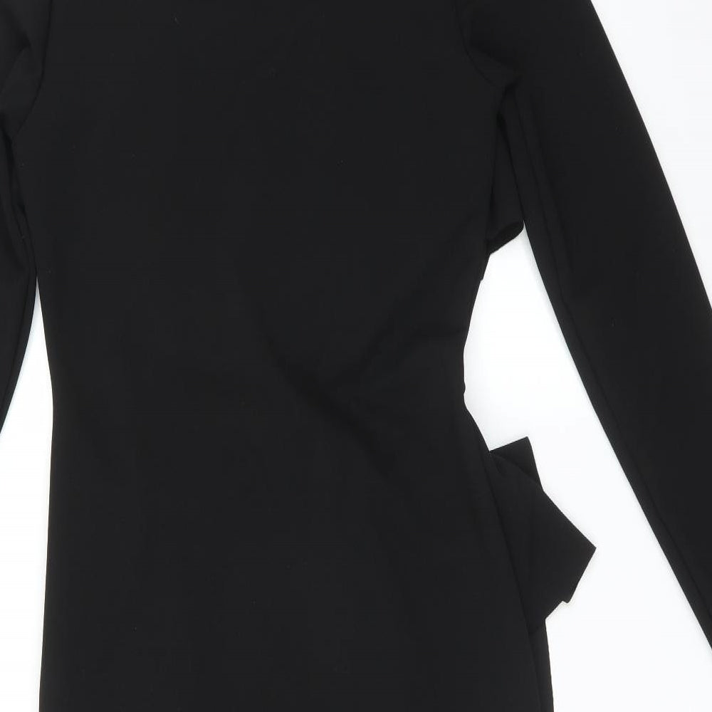 Boohoo Womens Black   Bodycon  Size 14