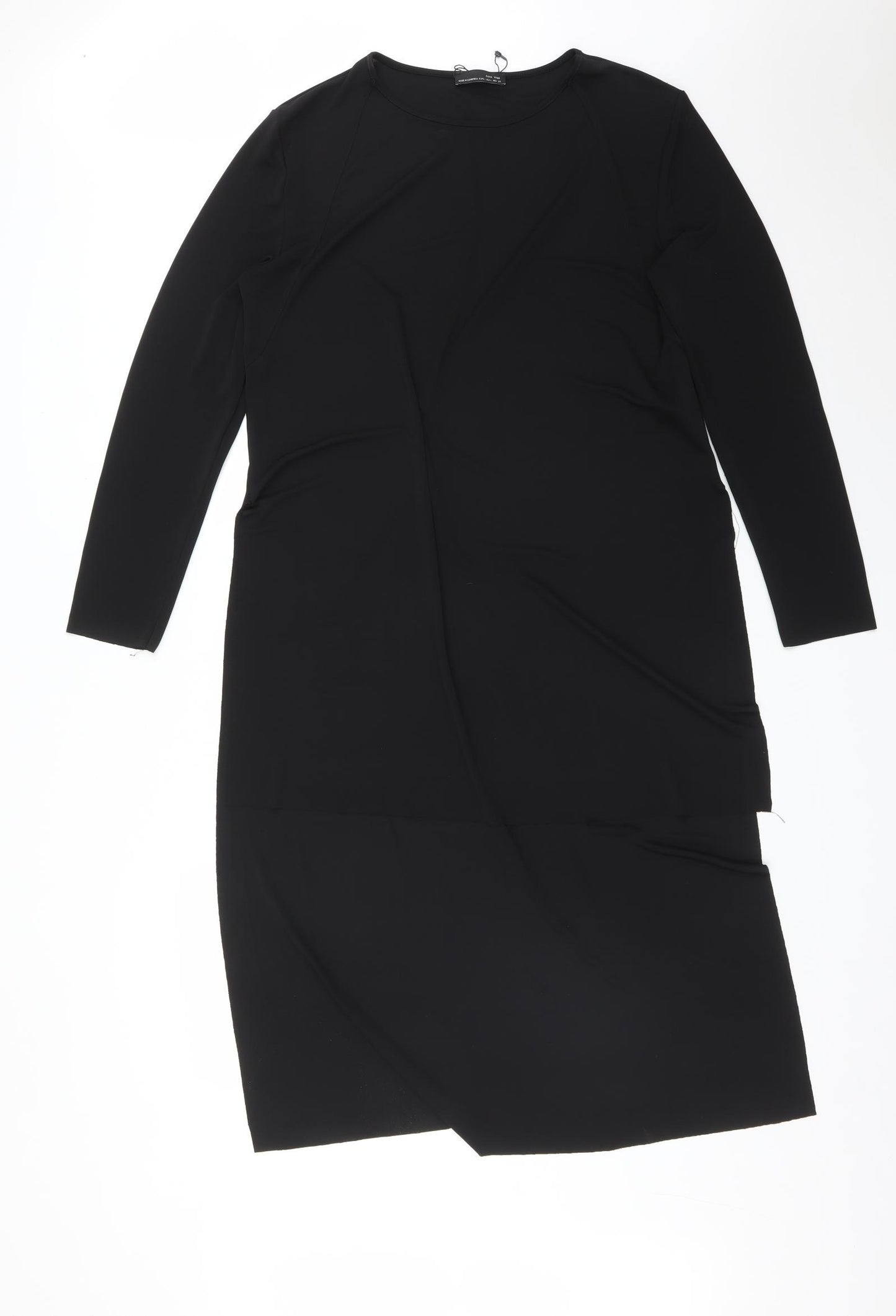 Zara Womens Black   Basic T-Shirt Size L