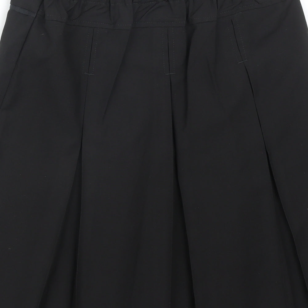 LILY & DAN Girls Black   Pleated Skirt Size 11-12 Years