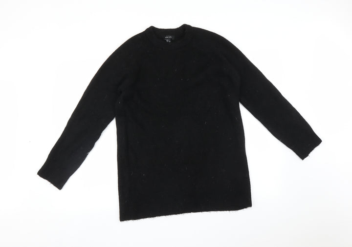 New Look Womens Black Pullover Jumper Size S
